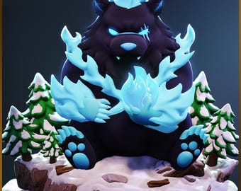 STL Model for Resin Printer Figure 3D Printing - High Quality Diorama
