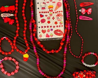 Decora Kei Bundle 1: Classic Red