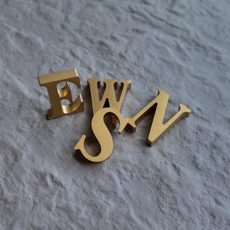Metal Letters - Etsy