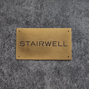 Plaques signalétiques personnalisées en laiton, enseignes personnalisées, plaques en bronze, plaques de maison, enseignes d'adresse et enseignes, enseignes métalliques, cadeaux d'anniversaire