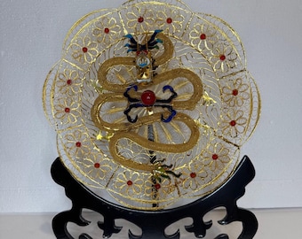 Decorative Cloisonne plate