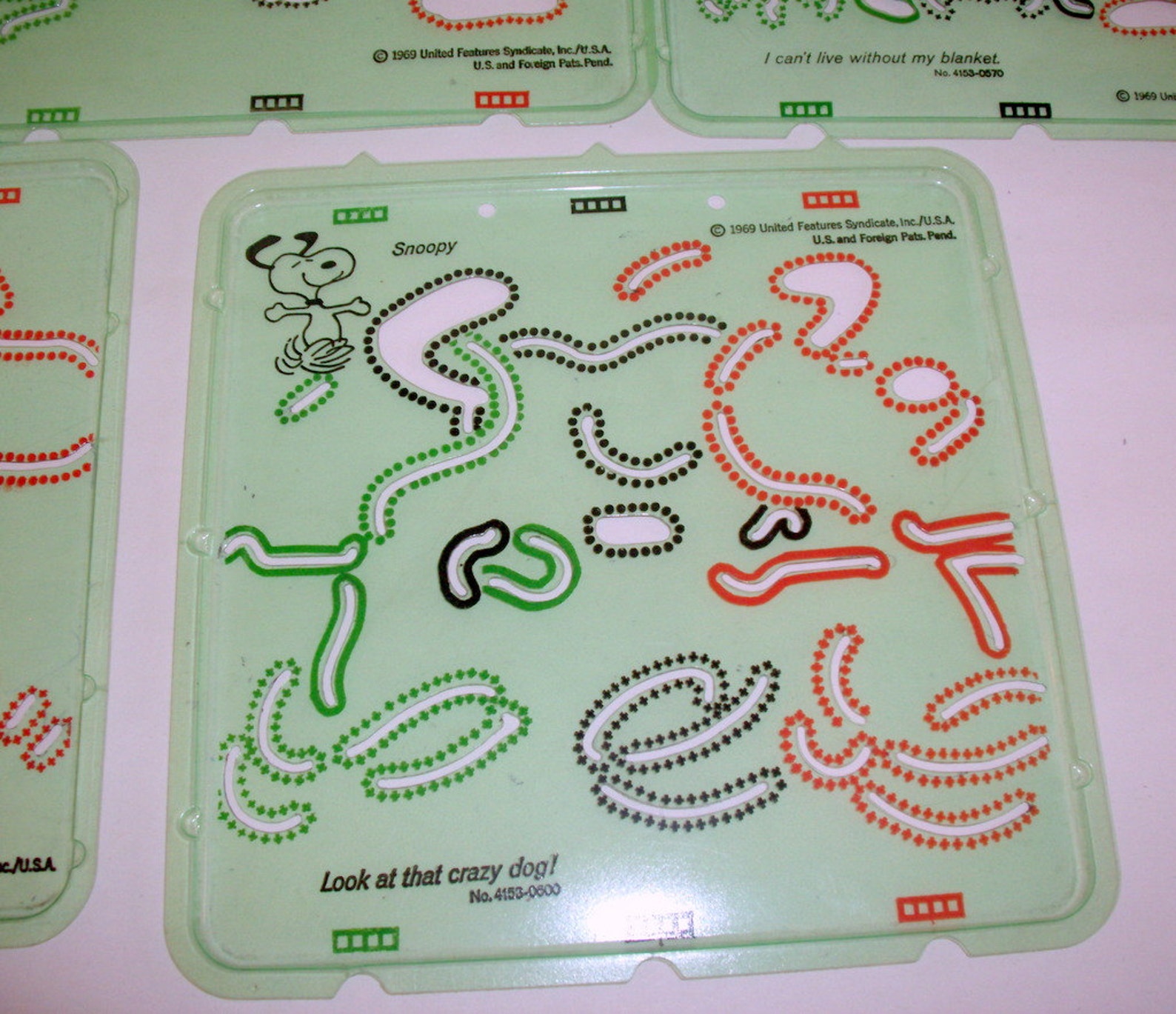 PEANUTS PICTURE MAKER / Vintage Mattel / Stencil / 1970's Etsy