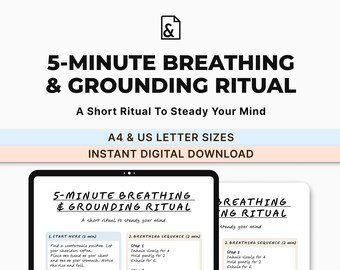 5-minuters andnings- och jordningsritual — En kort övning för lugn och klarhet