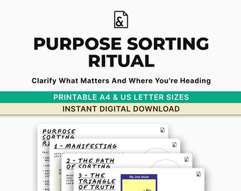 El ritual de clasificación de propósitos: aclarar lo que realmente importa