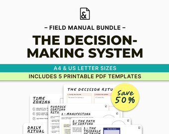 Paquete de rituales para la toma de decisiones