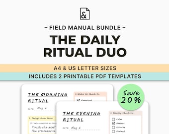 El dúo del ritual diario: dos herramientas esenciales para la claridad cotidiana