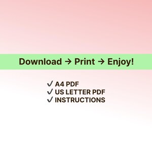 Digital download printable worksheet showing simple process to download, print, and use mental clarity Navigation Path tool