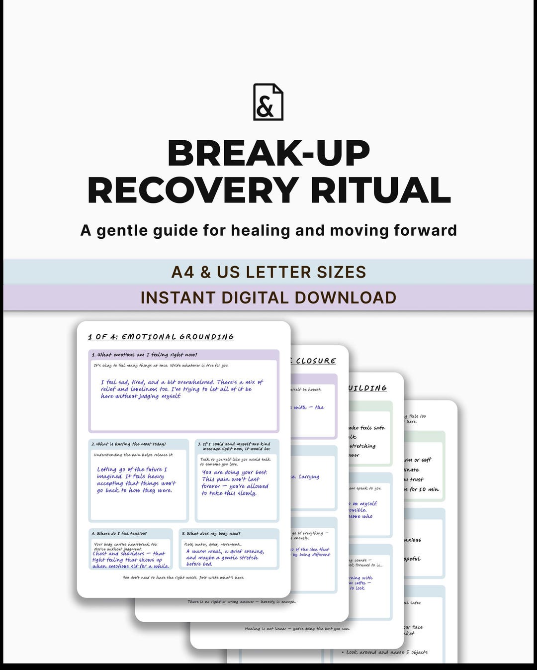 The Break-up Recovery Ritual — Support for Healing and Renewal - Etsy