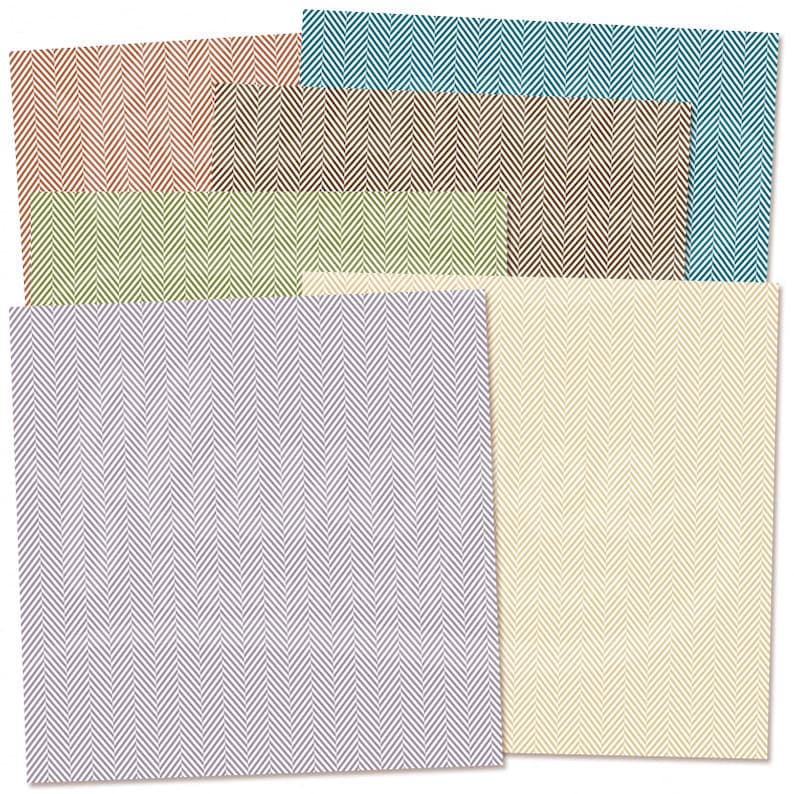 HERRINGBONE EARTH TONES Digital Scrapbook Paper Pack Basic Background Fabric Texture Lines Coupon: BUY3GET20OFF Scrapbooking