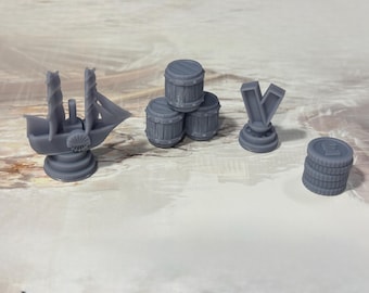 Brass: Birmingham Resin Token Upgrade for Board Game (24pcs) Unofficial
