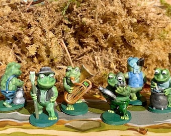 Everdell: Belfaire 3D Animal Miniatures (12 pcs) – Grey Resin Critters Unofficial