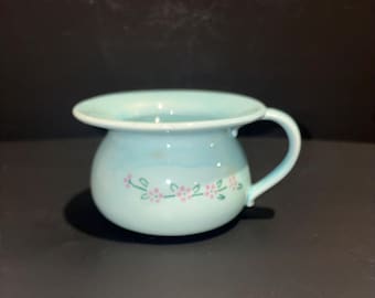 ヴィンテージセラミック製花柄ボウル型プランター、おばあちゃんの庭の鉢