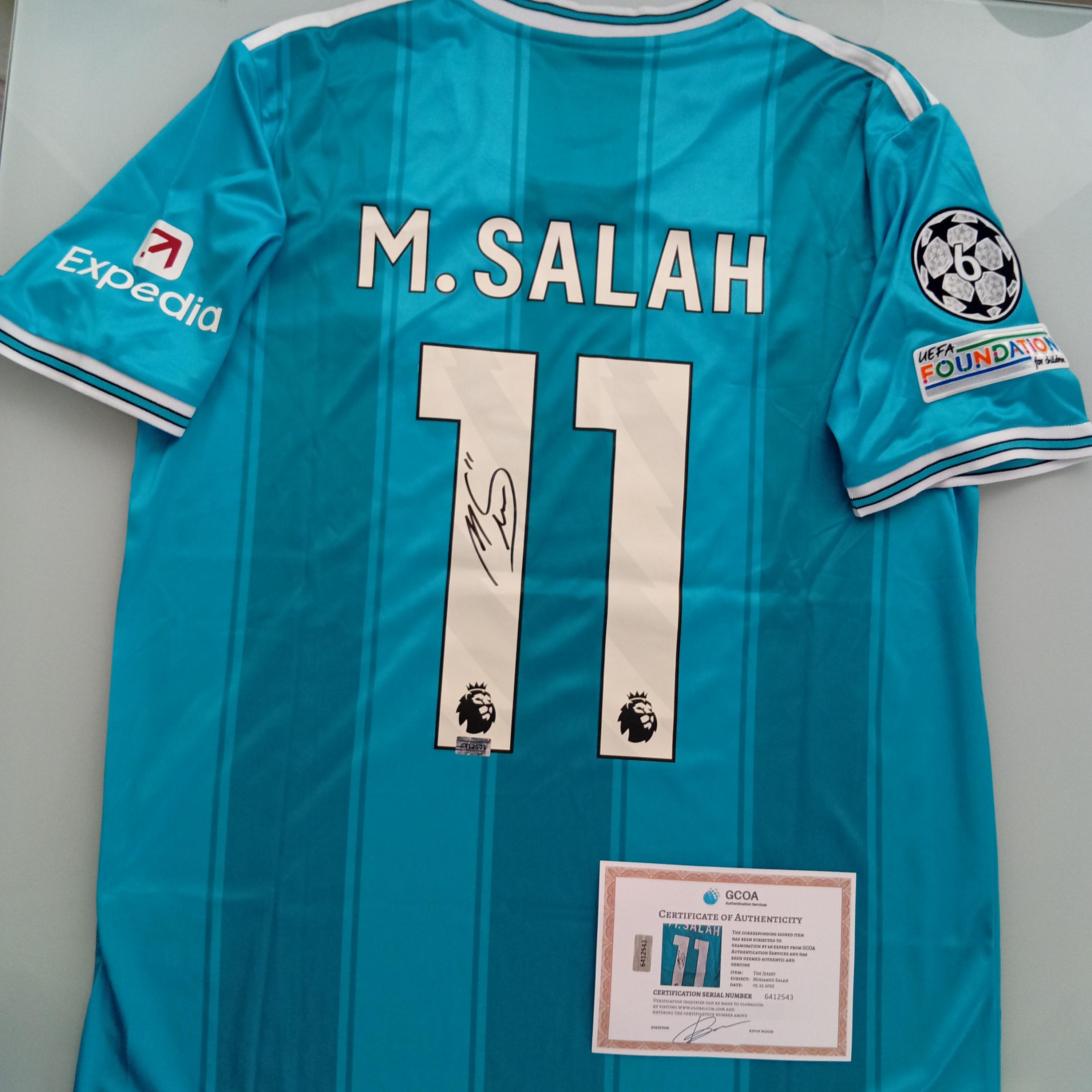Salah signed jersey - Etsy 日本