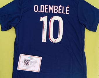 ウスマン・デンベレ サイン入り PSG 24/25 シャツ - Etsy 日本