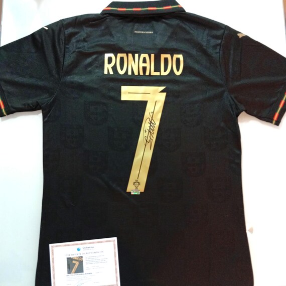 Cristiano Ronaldo Signed Autographed Portugal Jersey #7 With COA