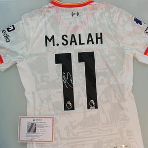 Salah signed jersey - Etsy 日本