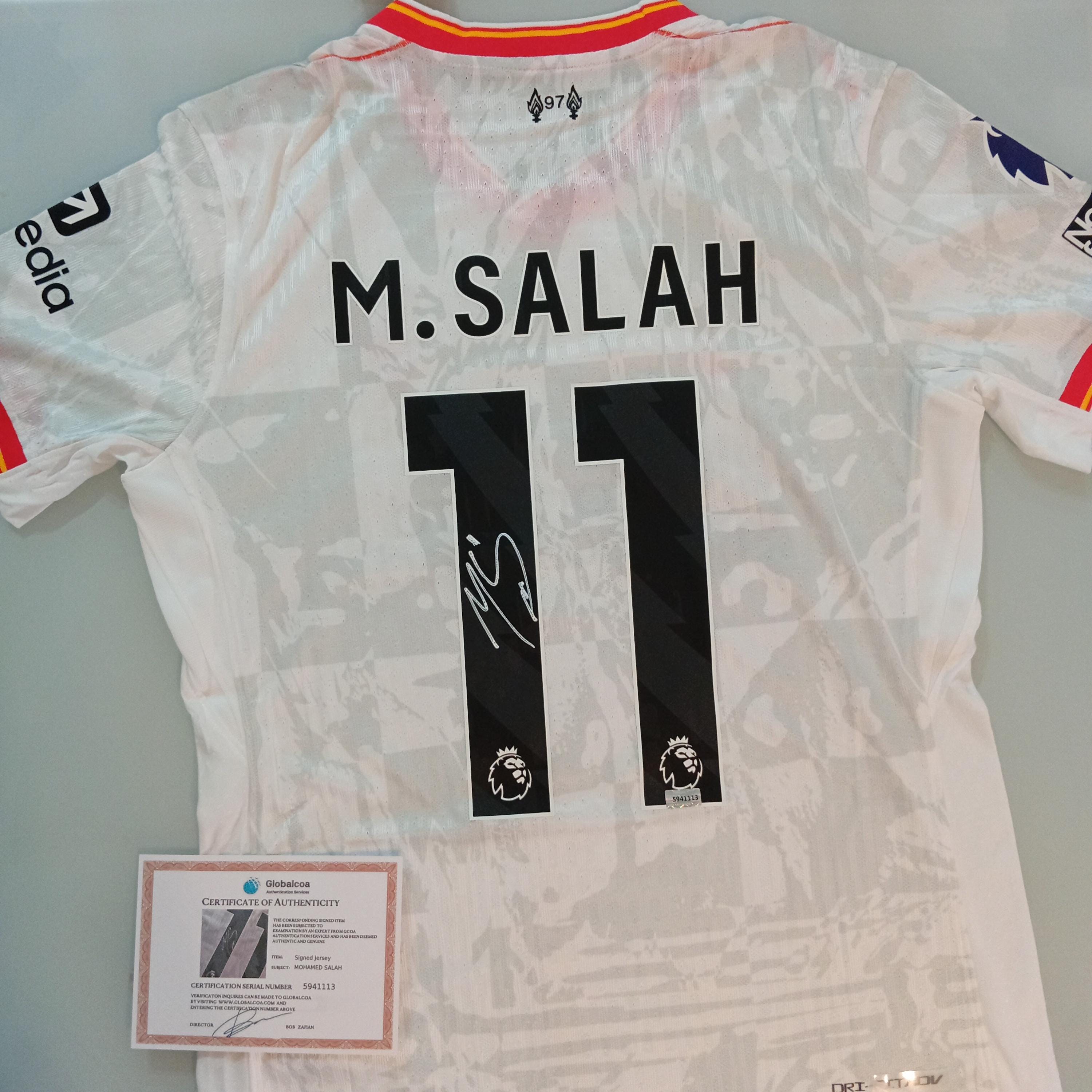 Salah signed jersey - Etsy 日本