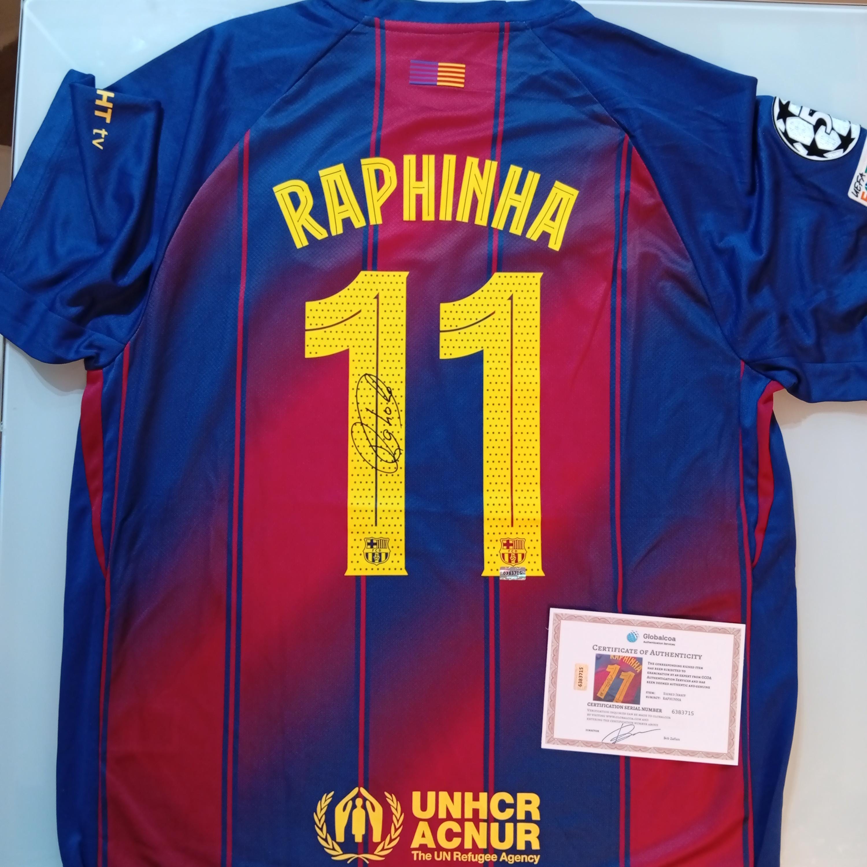Fc Barcelona Raphinha Jersey - Etsy
