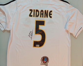 希少】ジダン/直筆サインユニホーム/証明書付き/ユニフォーム/2004