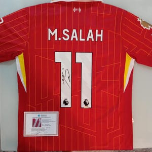 Salah signed jersey - Etsy 日本