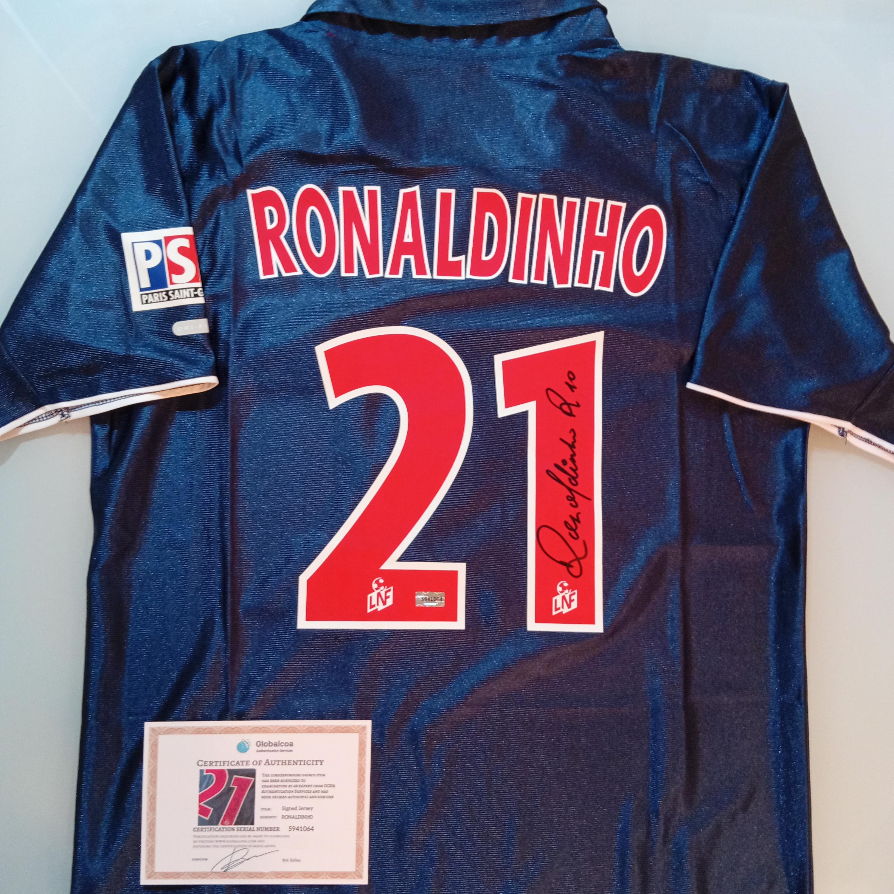Psg Ronaldinho Jersey - Etsy