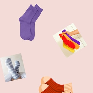 Visuelle Schritte für das Tragen von Socken, Anleitung zur Unterstützung der Unabhängigkeit (PDF)