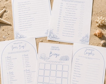 Summer I Turned Married Bridal Shower Games, Cousins Beach Bachelorette Party Games