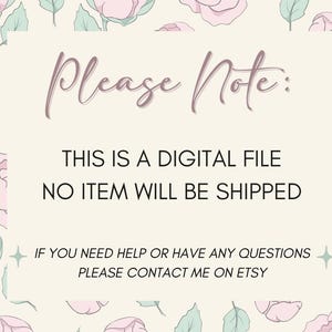 Enchanted Garden Baby Shower Invitation • Magical Floral Woodland Theme (Digital Template 5x7 image 2