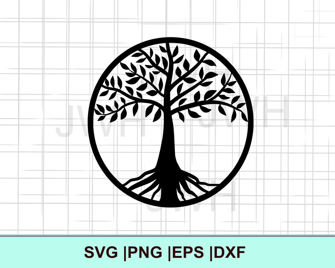 Tree of Life SVG PNG EPS Dxf Instant Download Digital - Etsy Australia