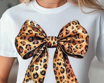 Leopard Coquette Bow PNG, Leopard Bow Png, Girly Coquette Bow, Cheetah Bow Girl Sublimation Png designs, Girly Bow Design