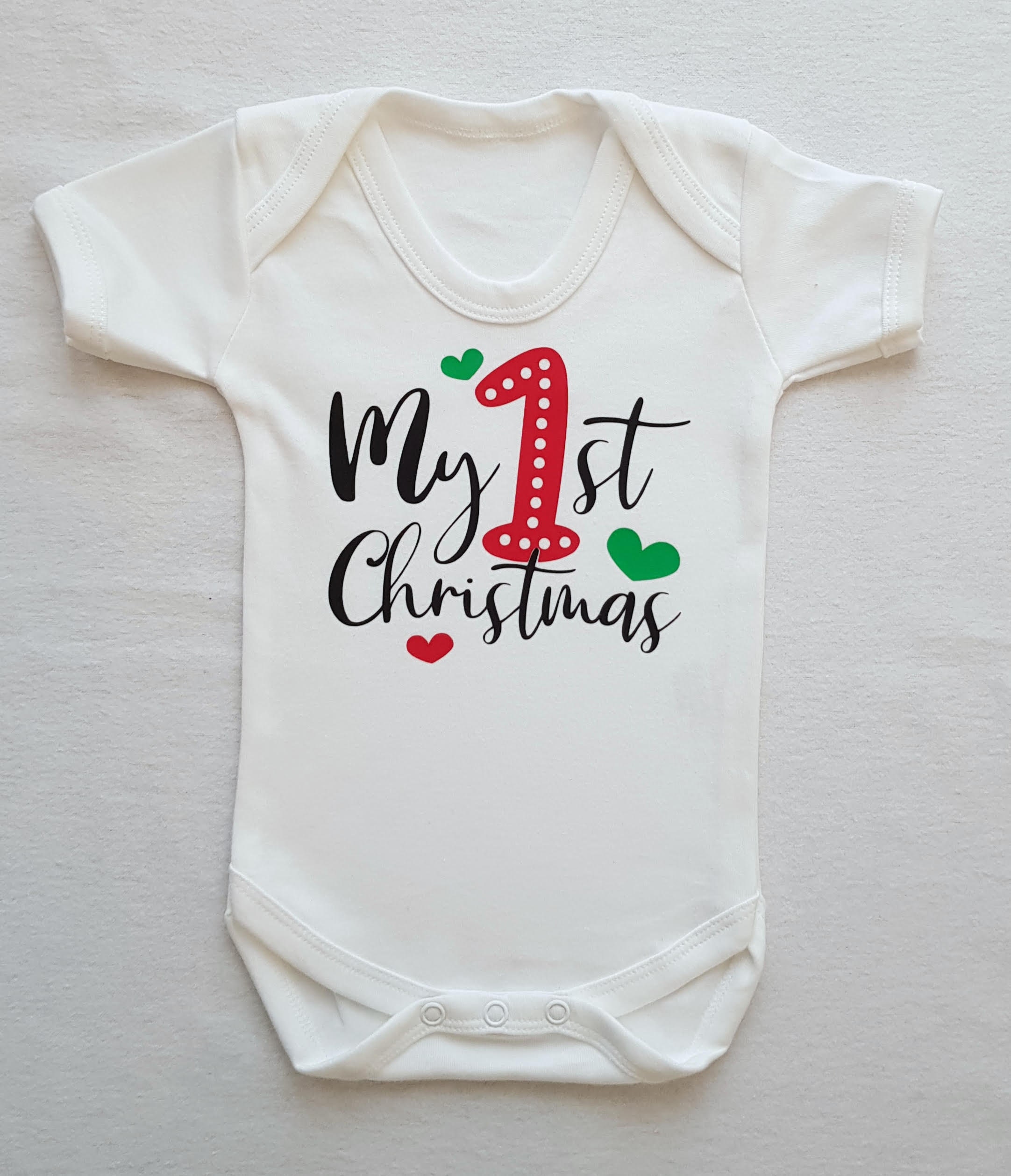 Christmas baby vest Baby Christmas Gift Baby vest My First Etsy