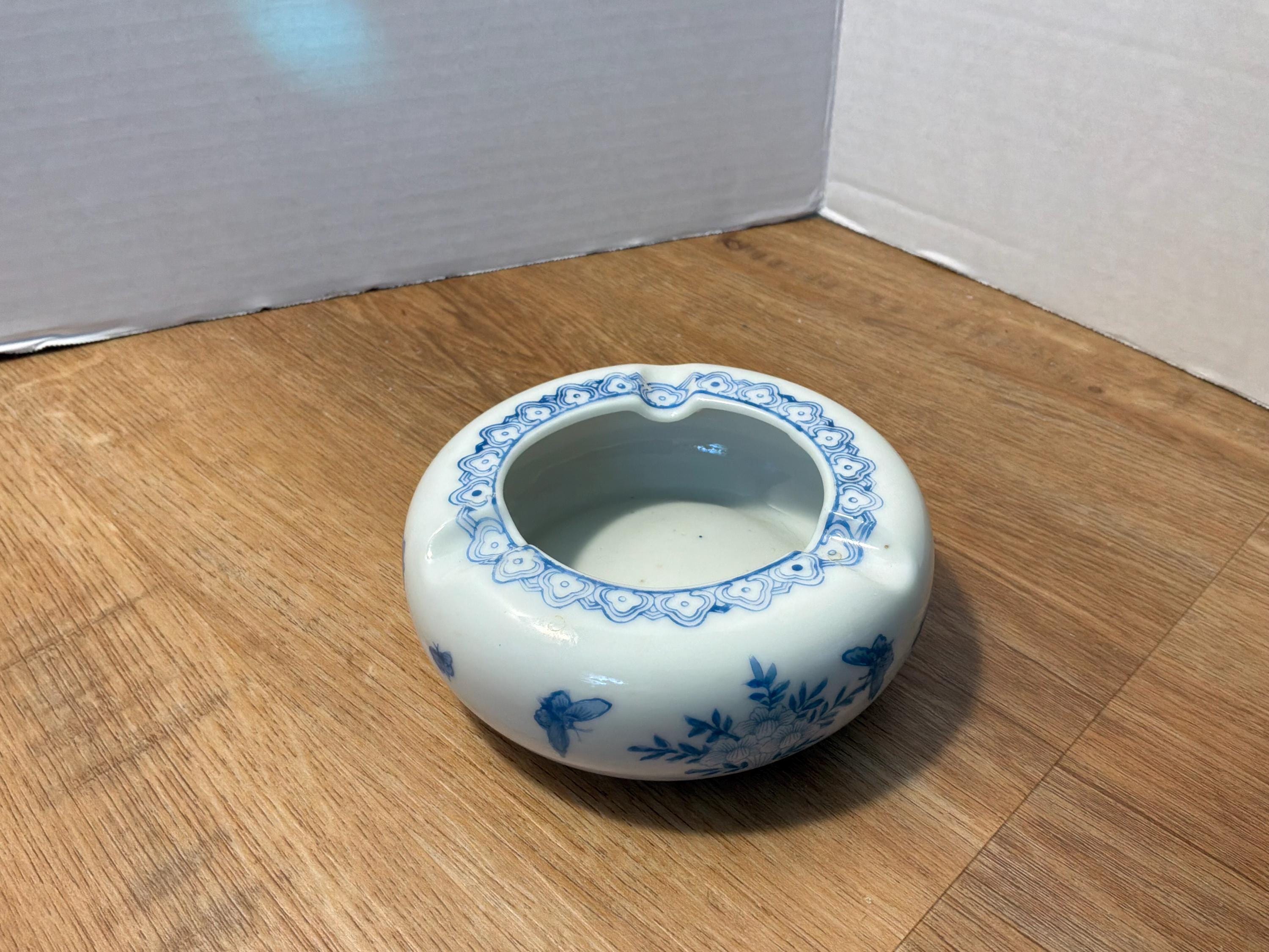 Vintage Porcelain Ashtray - Etsy