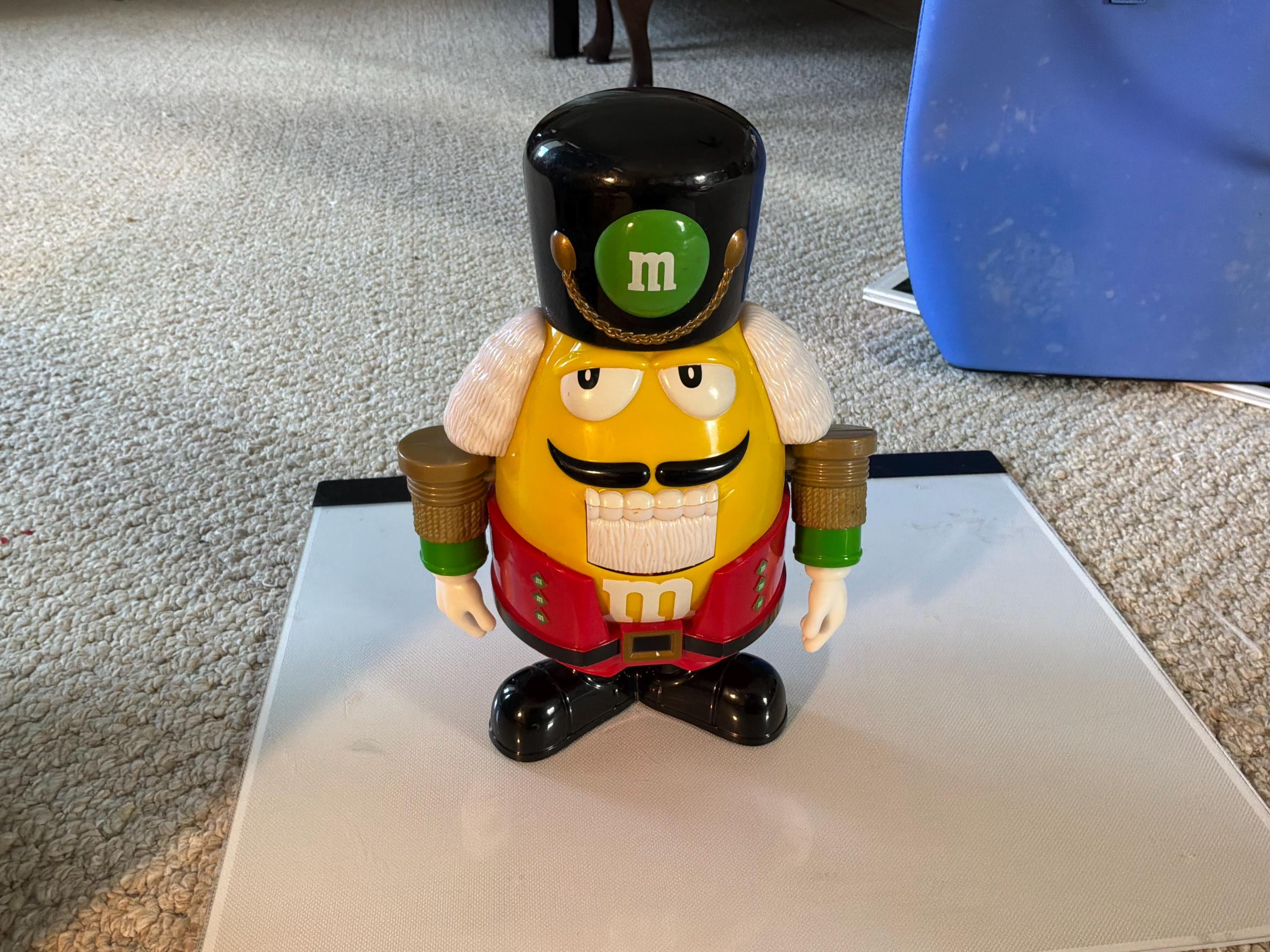 M&m Nutcracker Dispenser - Etsy