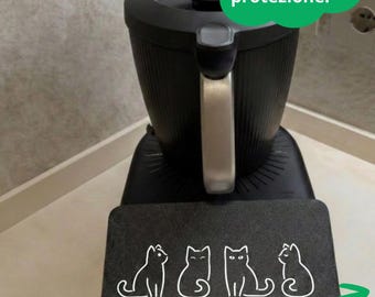 Protezione display per Bimby TM7 (Thermomix) con testo personalizzato o disegni - cover schermo