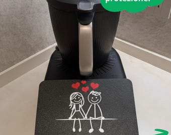 Protezione display per Bimby TM7 (Thermomix) con testo personalizzato o disegni - cover schermo