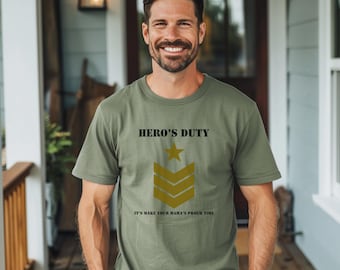Hero's Duty T-Shirt, Mama Proud Tee, Unisex Jersey