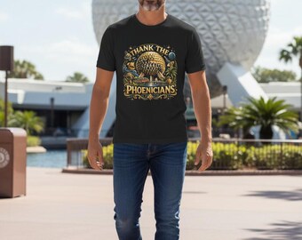 Vintage EPCOT Ride Shirt, Spaceship Earth Inspired Theme Park Tee