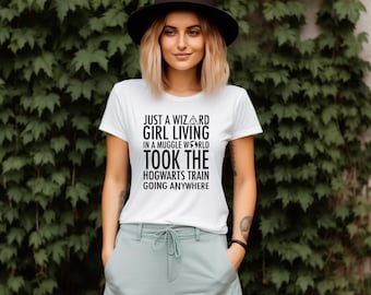 Wizard Girl T-Shirt, Theme Park Fan Tee, Universal Orlando Shirt