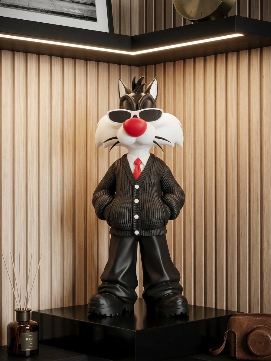 Sylvester Figurine - Etsy