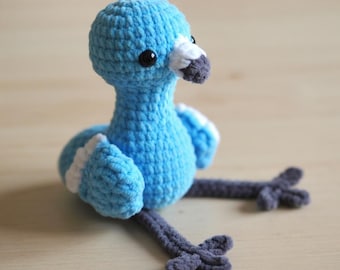 Baby Bird Crochet Pattern PDF — Amigurumi Softie Instant Download
