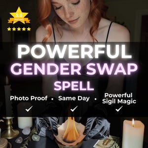 Powerful Gender Swap Spell | True Identity | Fasting Acting | Male-to-female/Female-to-male