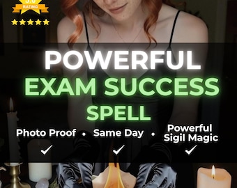 Leistungsstarker Prüfungs-Erfolgszauber | Examen bestehen | Schnell wirkend