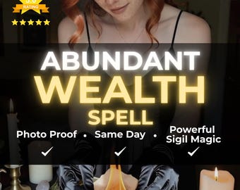 Powerful Instant Wealth Spell | Attract Wealth | Financial Abundance | Same Day Casting