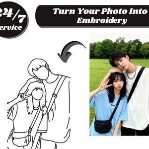 Turn Photo Into Embroidery, Custom Digitizing Service, Fast Digitizing