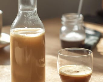 Homemade Irish Cream Liqueur Recipe – Creamy Whiskey Cocktail (PDF Pattern
