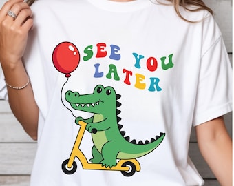 End of year Teacher Shirt, Comfort Colors Last Day of School Teacher Shirts, Teacher SummerTtshirt, See You Later Alligator Tee