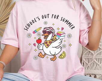 Last Day Of School Shirt Teacher Schools Out for the Summer, Last Day Of School Gift For Teacher Graduation Gifts End of Year Teacher Gifts