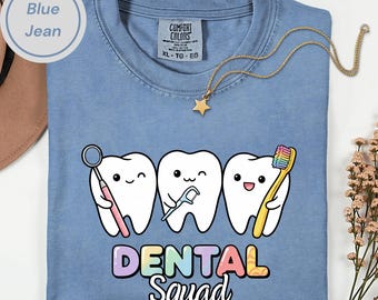 Dental Squad Shirt Dental Hygienist Tee Dentist Gift Dental Assistant Shirt Pediatric Dental Office Gift Dental Team Shirt Dentist Shirt