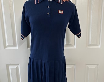 Luxury MiuMiu dress Cashmere Wool pleated skirt