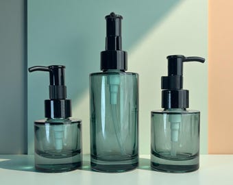 30ml 50ml 100ml Hand Sanitizer Dispenser Bottle with a Press Pump, Suitable for Light Luxury Skincare Brands or Personal Handcrafted Product